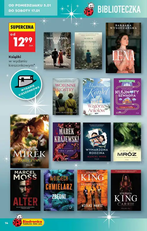 Biedronka - gazetka promocyjna Hity i inspiracje od 5.01 od poniedziałku 05.01 do środy 21.01 - strona 14