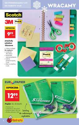 Biedronka - gazetka promocyjna Hity i inspiracje od 5.01 od poniedziałku 05.01 do środy 21.01 - strona 4