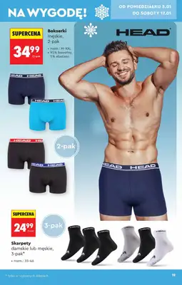 Biedronka - gazetka promocyjna Hity i inspiracje od 5.01 od poniedziałku 05.01 do środy 21.01 - strona 19