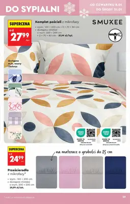 Biedronka - gazetka promocyjna Hity i inspiracje od 5.01 od poniedziałku 05.01 do środy 21.01 - strona 29