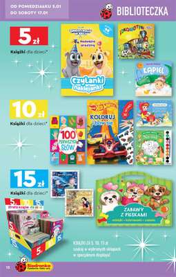 Biedronka - gazetka promocyjna Hity i inspiracje od 5.01 od poniedziałku 05.01 do środy 21.01 - strona 12