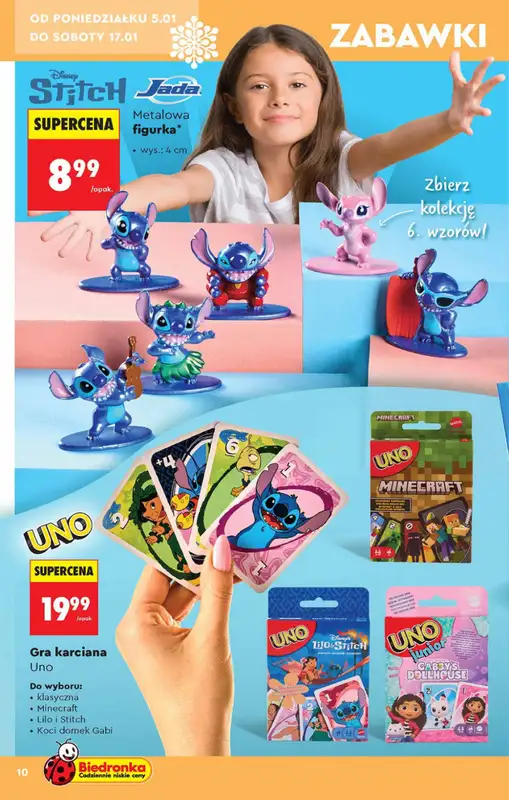 Biedronka - gazetka promocyjna Hity i inspiracje od 5.01 od poniedziałku 05.01 do środy 21.01 - strona 10