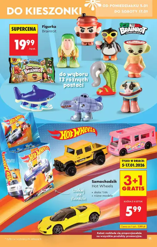 Biedronka - gazetka promocyjna Hity i inspiracje od 5.01 od poniedziałku 05.01 do środy 21.01 - strona 11