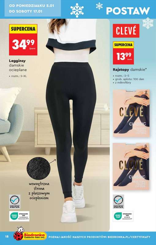 Biedronka - gazetka promocyjna Hity i inspiracje od 5.01 od poniedziałku 05.01 do środy 21.01 - strona 18