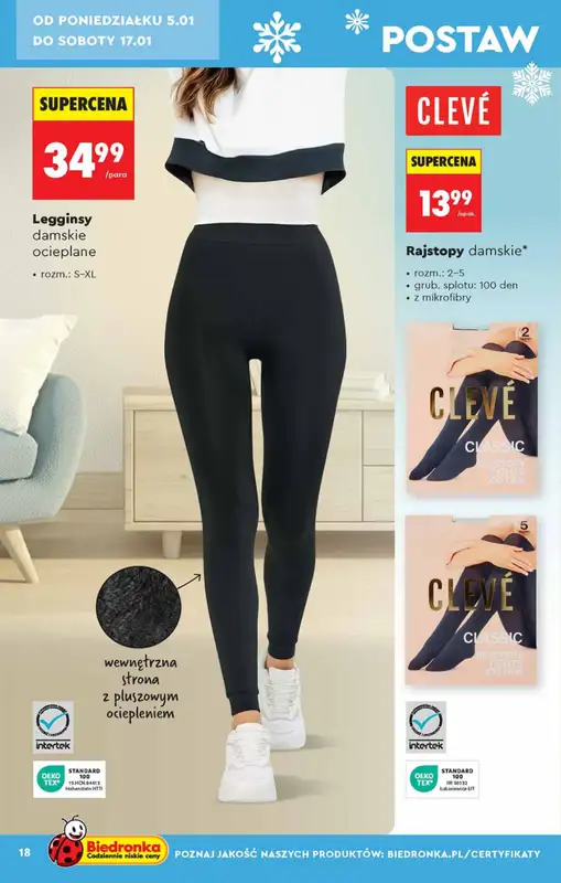 Biedronka - gazetka promocyjna Hity i inspiracje od 5.01 od poniedziałku 05.01 do środy 21.01 - strona 18