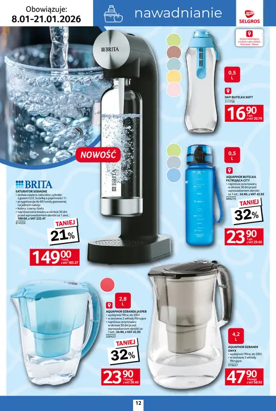Selgros - gazetka promocyjna Katalog Home & Deco od czwartku 08.01 do środy 21.01 - strona 12