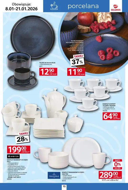 Selgros - gazetka promocyjna Katalog Home & Deco od czwartku 08.01 do środy 21.01 - strona 15