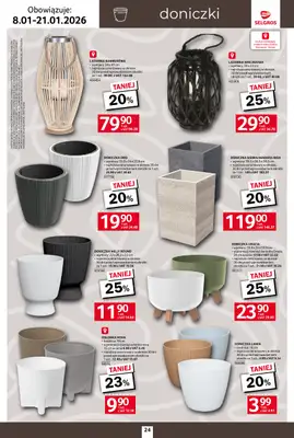 Selgros - gazetka promocyjna Katalog Home & Deco od czwartku 08.01 do środy 21.01 - strona 24