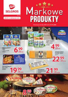 Selgros - gazetka promocyjna Katalog Markowe Produkty od czwartku 08.01 do środy 21.01