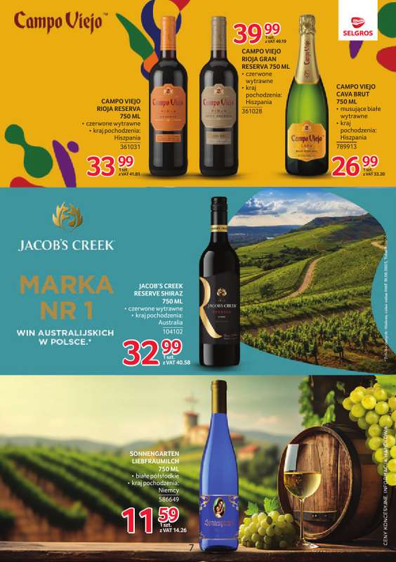 Selgros - gazetka promocyjna Katalog Markowe Produkty od czwartku 08.01 do środy 21.01 - strona 7
