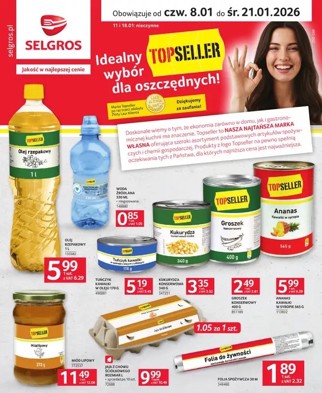 Selgros - gazetka promocyjna Katalog Topseller  