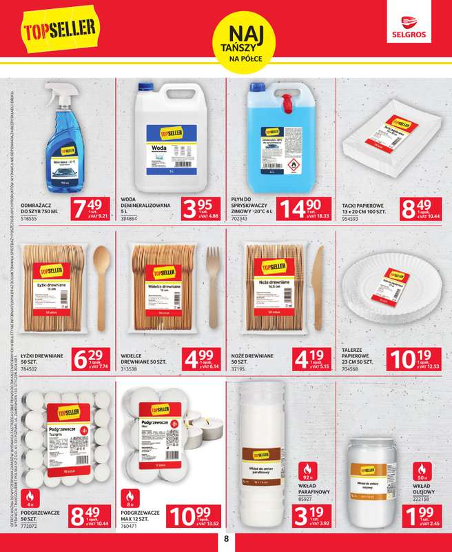 Selgros - gazetka promocyjna Katalog Topseller od czwartku 08.01 do środy 21.01 - strona 8