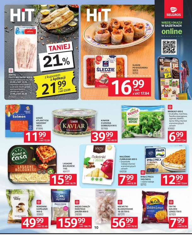 Selgros - gazetka promocyjna Oferta spożywcza od czwartku 08.01 do środy 21.01 - strona 10