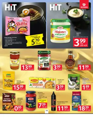 Selgros - gazetka promocyjna Oferta spożywcza od czwartku 08.01 do środy 21.01 - strona 14