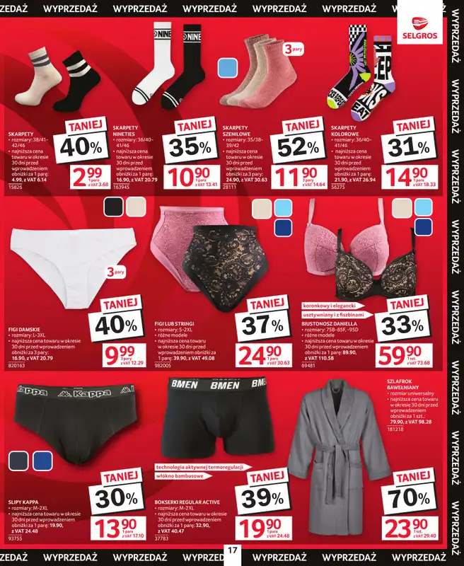 Selgros - gazetka promocyjna Katalog Świąteczna Wyprzedaż od czwartku 08.01 do środy 21.01 - strona 17