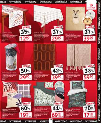 Selgros - gazetka promocyjna Katalog Świąteczna Wyprzedaż od czwartku 08.01 do środy 21.01 - strona 19