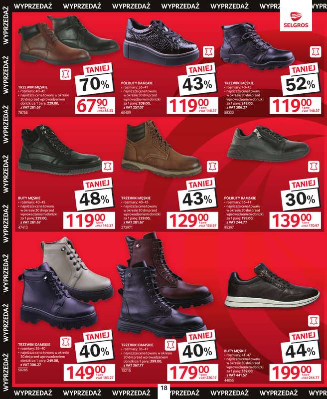 Selgros - gazetka promocyjna Katalog Świąteczna Wyprzedaż od czwartku 08.01 do środy 21.01 - strona 18