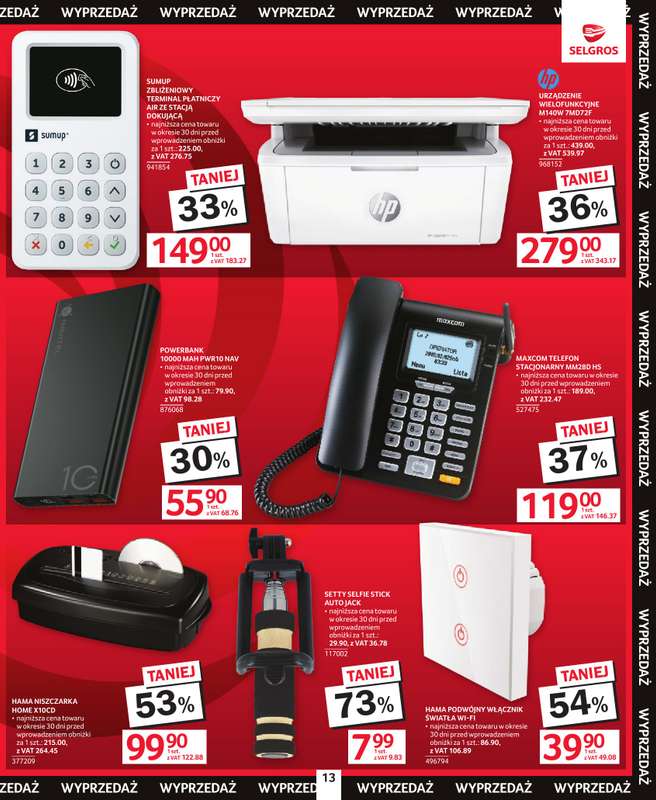 Selgros - gazetka promocyjna Katalog Świąteczna Wyprzedaż od czwartku 08.01 do środy 21.01 - strona 13