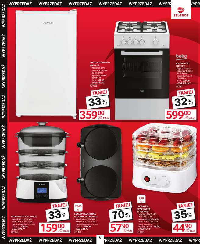 Selgros - gazetka promocyjna Katalog Świąteczna Wyprzedaż od czwartku 08.01 do środy 21.01 - strona 6