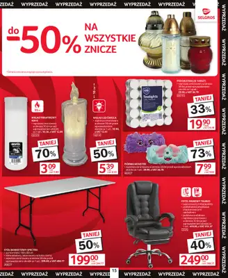 Selgros - gazetka promocyjna Katalog Świąteczna Wyprzedaż od czwartku 08.01 do środy 21.01 - strona 15