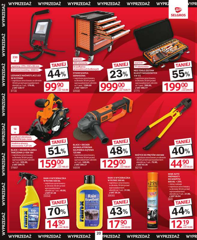 Selgros - gazetka promocyjna Katalog Świąteczna Wyprzedaż od czwartku 08.01 do środy 21.01 - strona 20