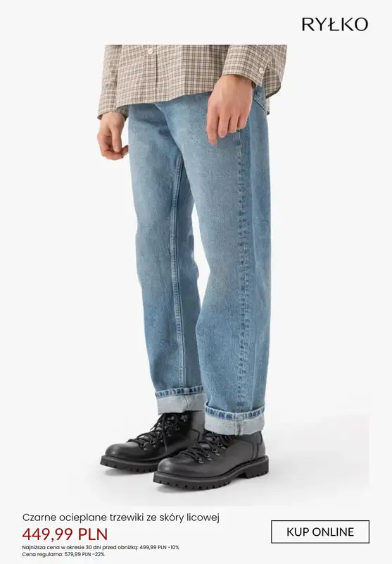 Ryłko - gazetka promocyjna Męska wyprzedaż od piątku 02.01  - strona 4
