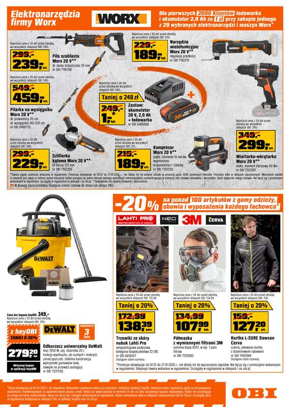 OBI - gazetka promocyjna Gazetka od piątku 02.01 do wtorku 27.01 - strona 11