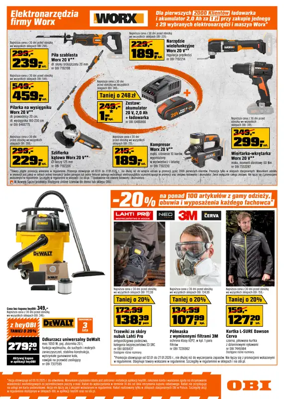 OBI - gazetka promocyjna Gazetka od piątku 02.01 do wtorku 27.01 - strona 11