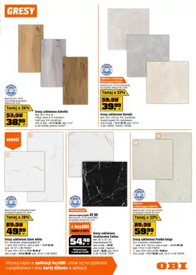 OBI - gazetka promocyjna Gazetka od piątku 02.01 do wtorku 27.01 - strona 7