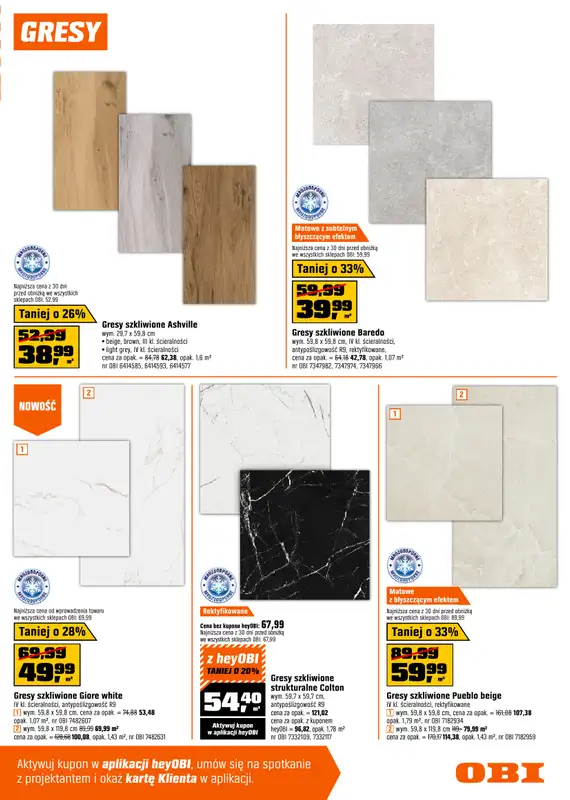 OBI - gazetka promocyjna Gazetka od piątku 02.01 do wtorku 27.01 - strona 7