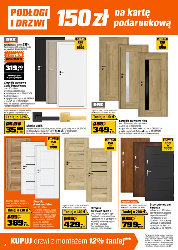 OBI - gazetka promocyjna Gazetka od piątku 02.01 do wtorku 27.01 - strona 2