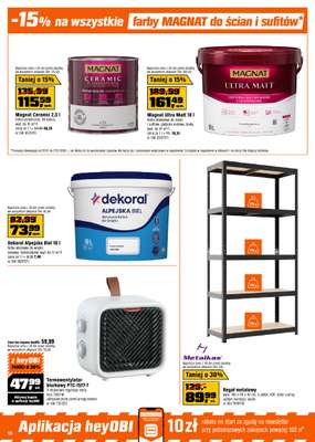 OBI - gazetka promocyjna Gazetka od piątku 02.01 do wtorku 27.01 - strona 10