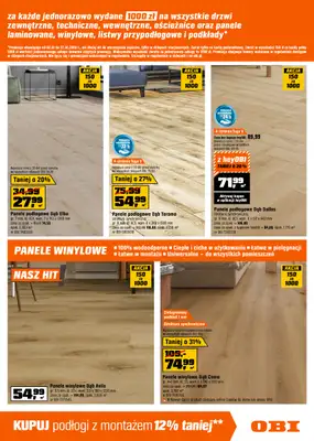 OBI - gazetka promocyjna Gazetka od piątku 02.01 do wtorku 27.01 - strona 3