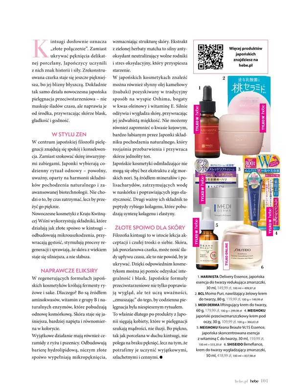 Hebe - gazetka promocyjna Magazyn od piątku 02.01 do soboty 28.02 - strona 101