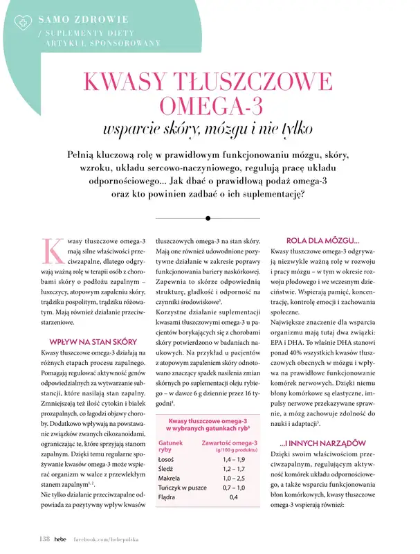 Hebe - gazetka promocyjna Magazyn od piątku 02.01 do soboty 28.02 - strona 138