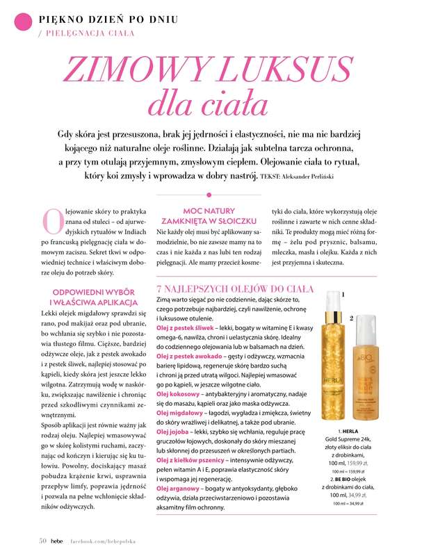 Hebe - gazetka promocyjna Magazyn od piątku 02.01 do soboty 28.02 - strona 50