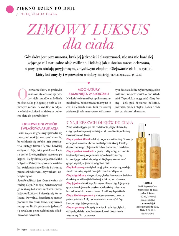 Hebe - gazetka promocyjna Magazyn od piątku 02.01 do soboty 28.02 - strona 50