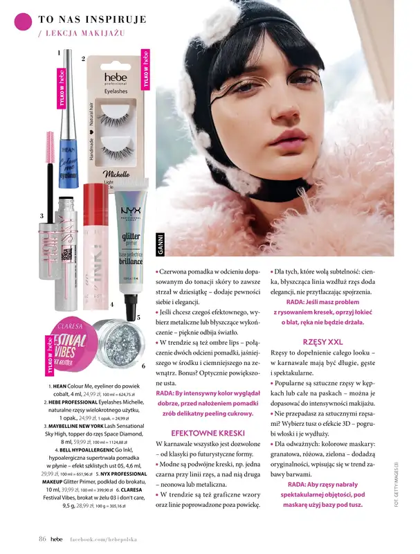 Hebe - gazetka promocyjna Magazyn od piątku 02.01 do soboty 28.02 - strona 86