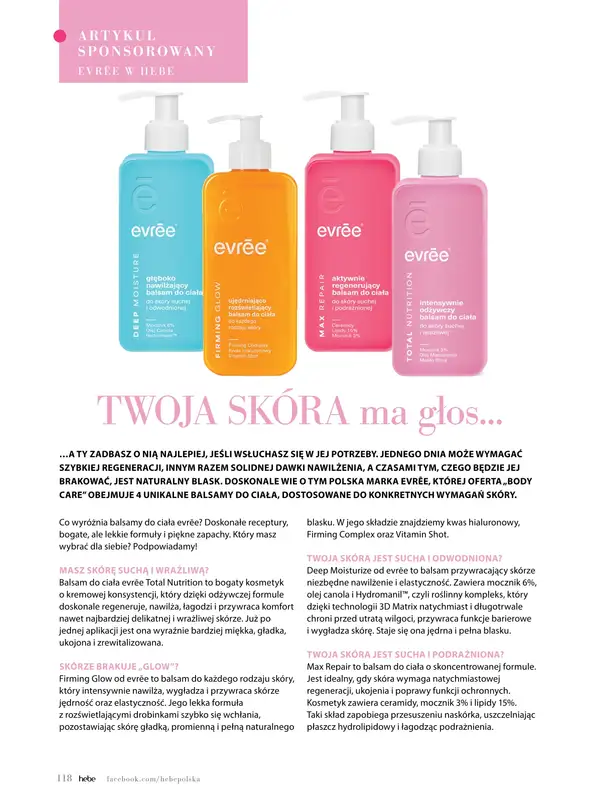 Hebe - gazetka promocyjna Magazyn od piątku 02.01 do soboty 28.02 - strona 118
