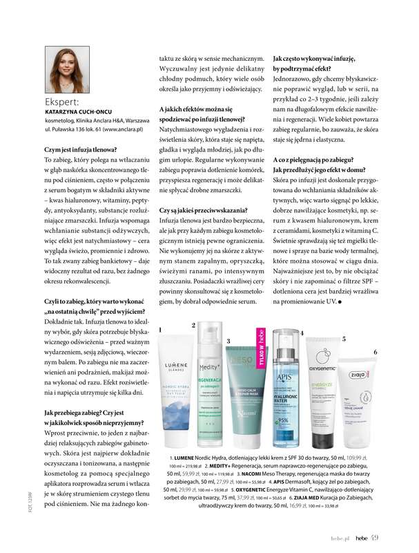 Hebe - gazetka promocyjna Magazyn od piątku 02.01 do soboty 28.02 - strona 49