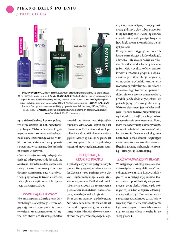 Hebe - gazetka promocyjna Magazyn od piątku 02.01 do soboty 28.02 - strona 54