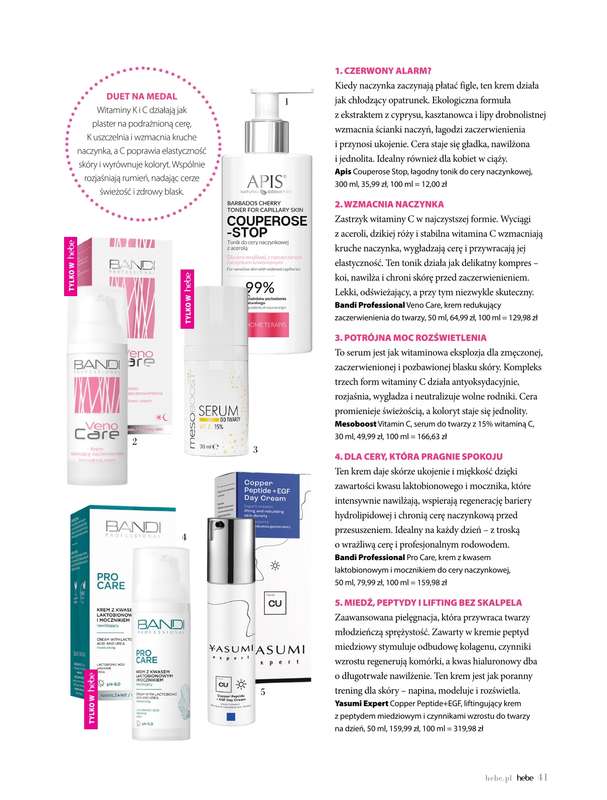 Hebe - gazetka promocyjna Magazyn od piątku 02.01 do soboty 28.02 - strona 41