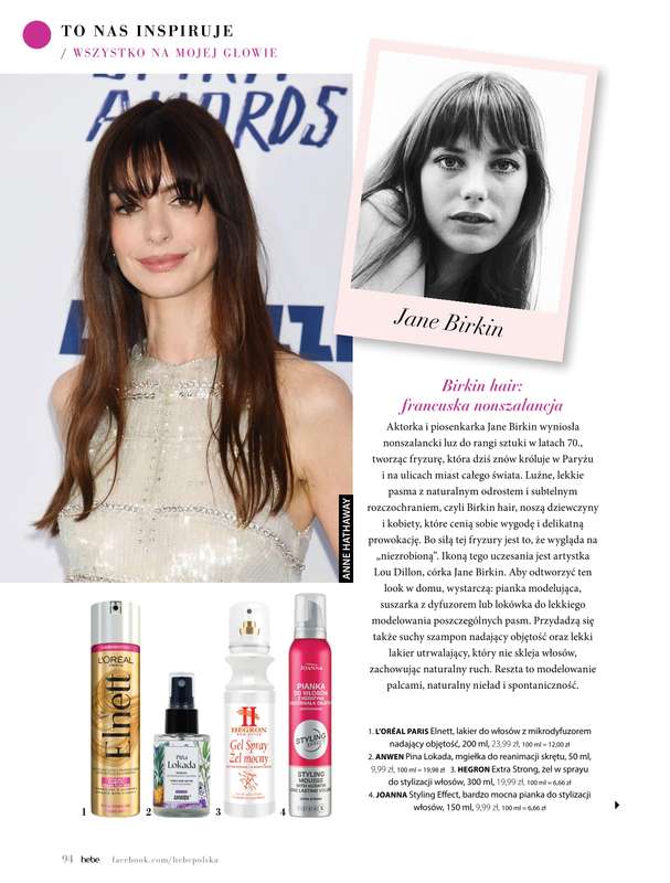 Hebe - gazetka promocyjna Magazyn od piątku 02.01 do soboty 28.02 - strona 94
