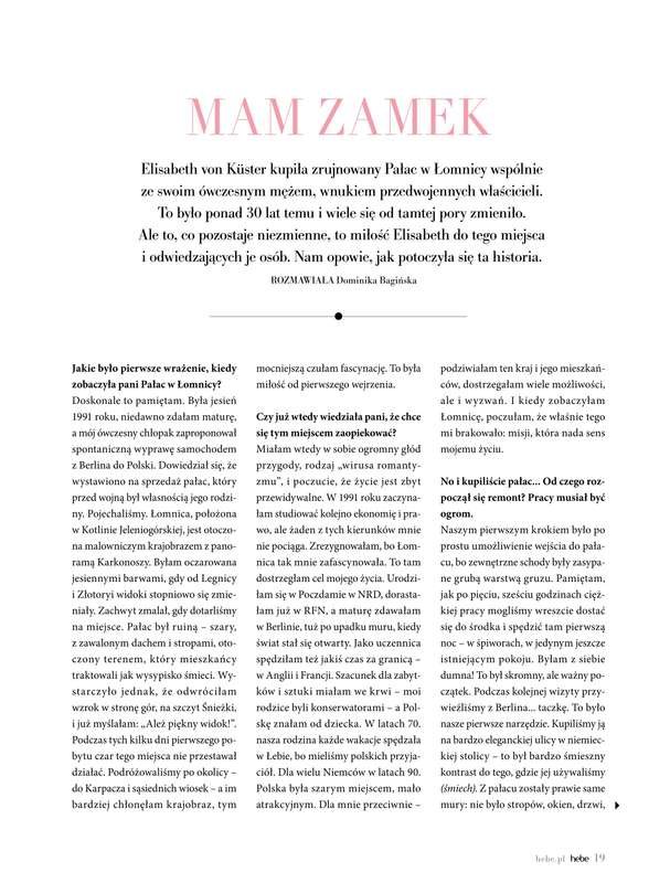 Hebe - gazetka promocyjna Magazyn od piątku 02.01 do soboty 28.02 - strona 19