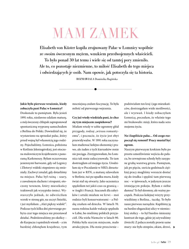 Hebe - gazetka promocyjna Magazyn od piątku 02.01 do soboty 28.02 - strona 19