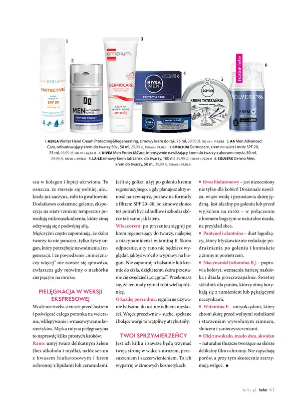 Hebe - gazetka promocyjna Magazyn od piątku 02.01 do soboty 28.02 - strona 61