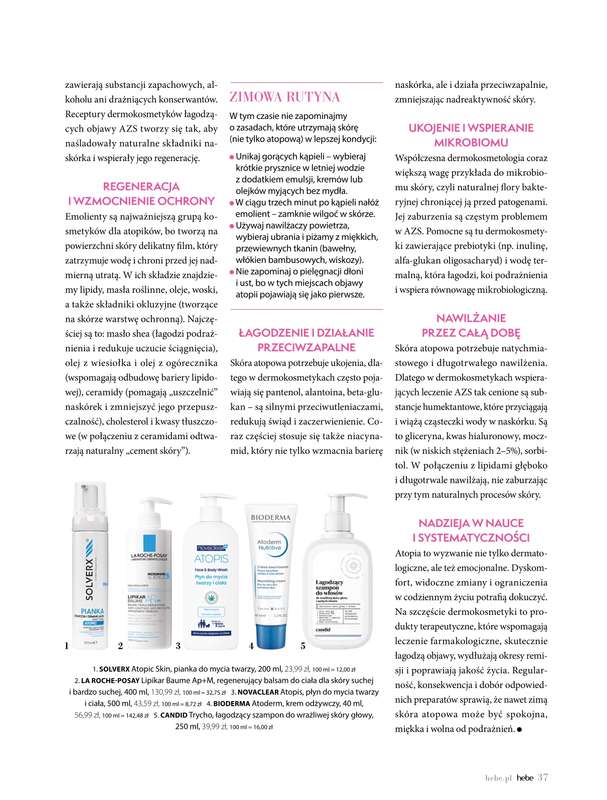Hebe - gazetka promocyjna Magazyn od piątku 02.01 do soboty 28.02 - strona 37