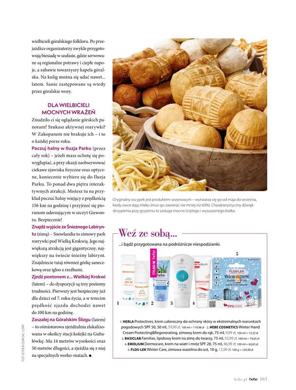 Hebe - gazetka promocyjna Magazyn od piątku 02.01 do soboty 28.02 - strona 161