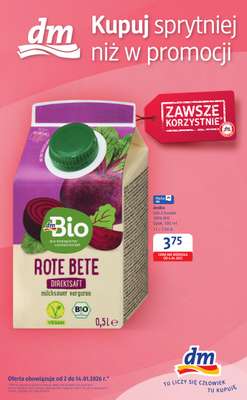 Drogerie DM - gazetka promocyjna Gazetka  do środy 14.01