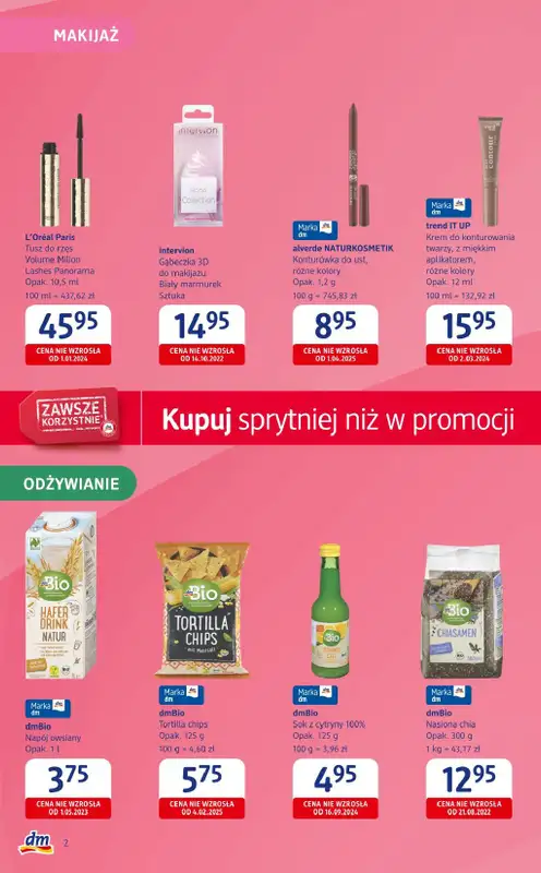 Drogerie DM - gazetka promocyjna Gazetka  do środy 14.01 - strona 2